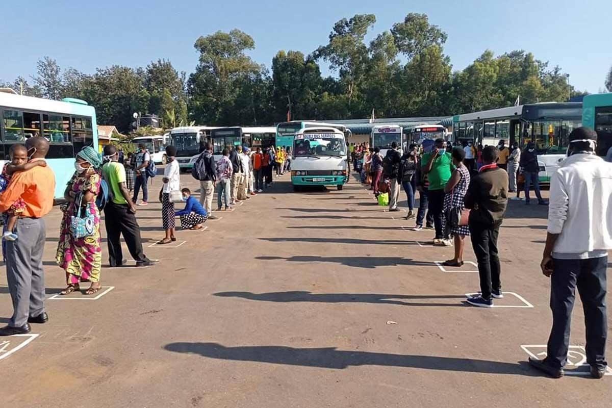 Local public Transport and Precautionary Covid measures in Rwanda are of the past.