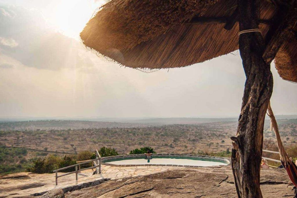 Rwakobo rock lodge in Lake Mburo Uganda