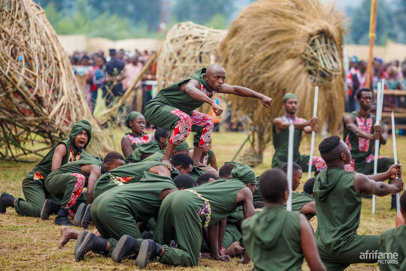 A performance at the Annual Kwita Izina Gorilla Naming Festival in Rwanda