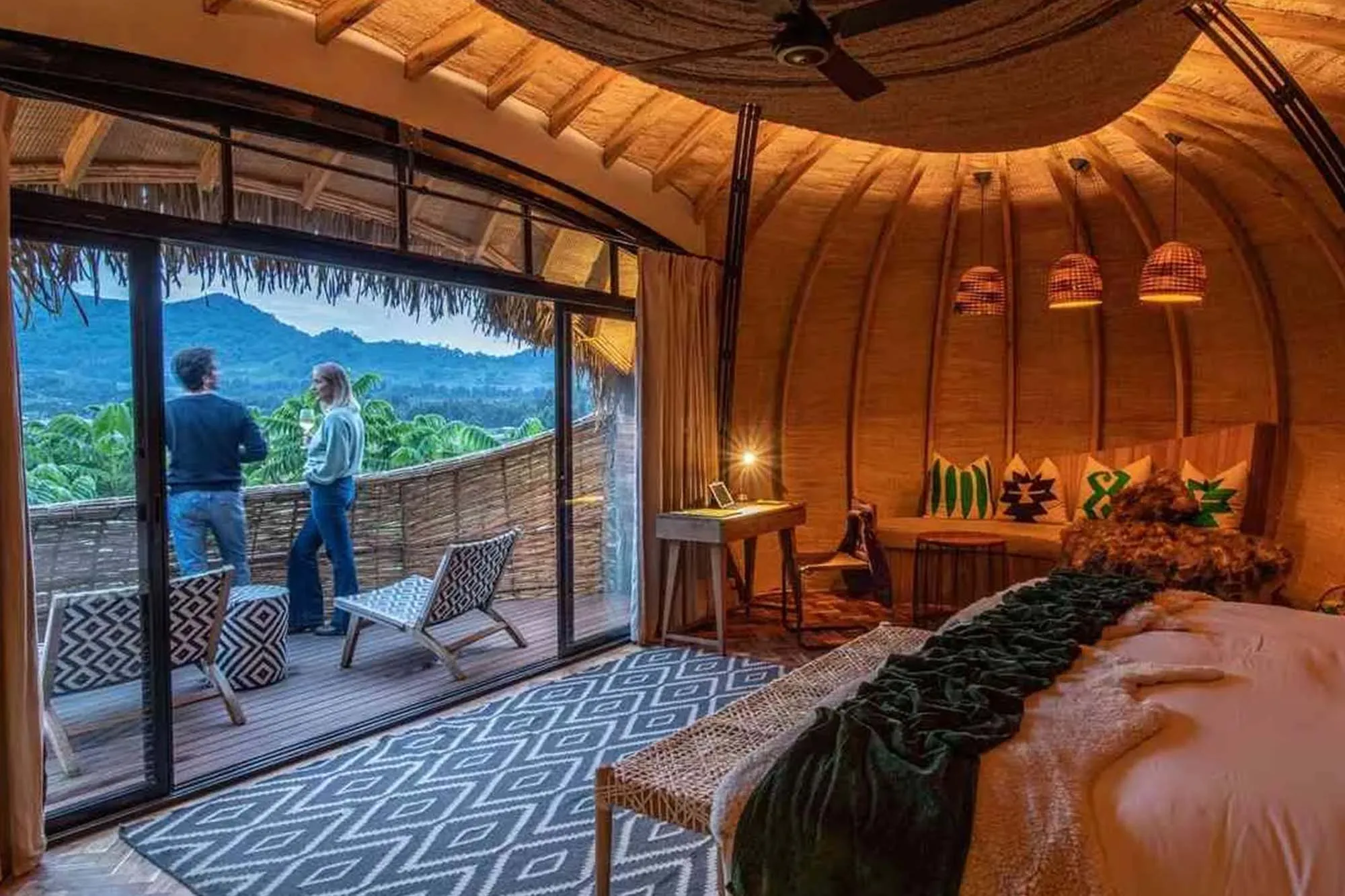 Wilderness Bisate Lodge - Super Luxury Outside Volcanoes National Park