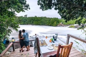 10-day African safari honeymoon holiday features Uganda's chimpanzees, gorillas, and delightful moments at the source of the Nile River.